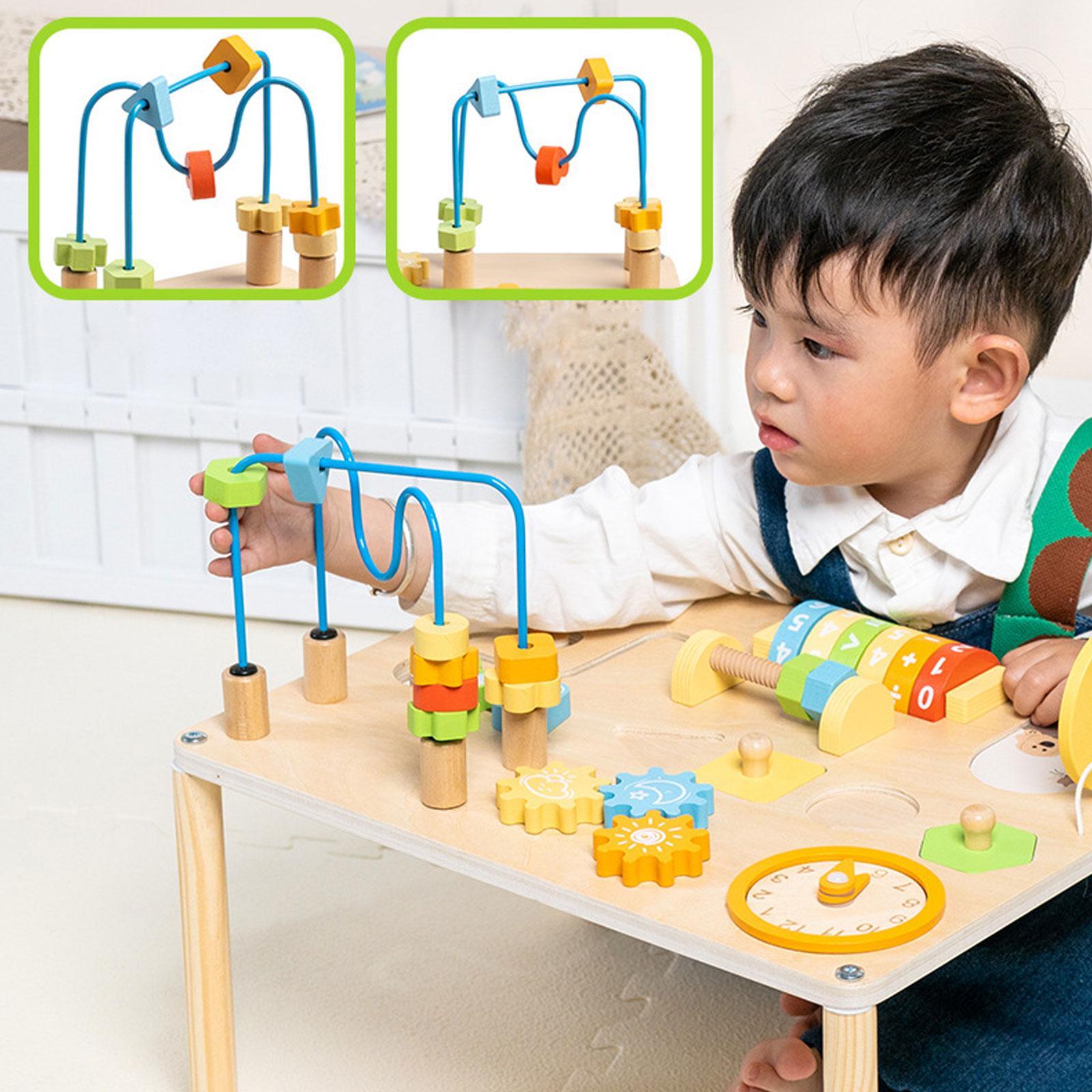 Kids Education Table - طاولة أنشطة تعليمية للأطفال من سن
