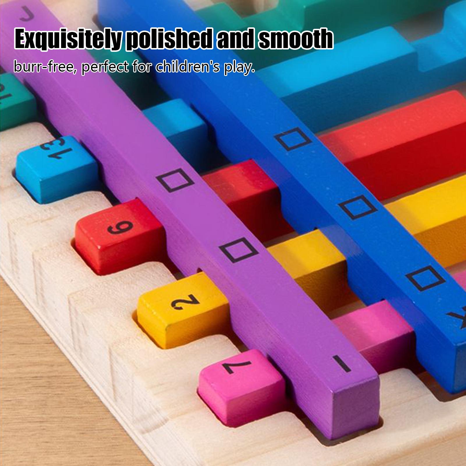 Kids Education Activities - ألعاب التراص على شكل عصا قوس