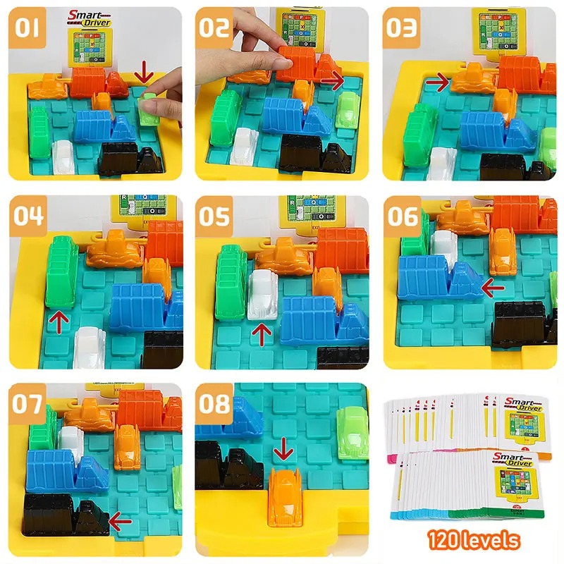 لعبة منطق حركة المرور، لغز وقو - مراجعة Kids Education Desk وسعره