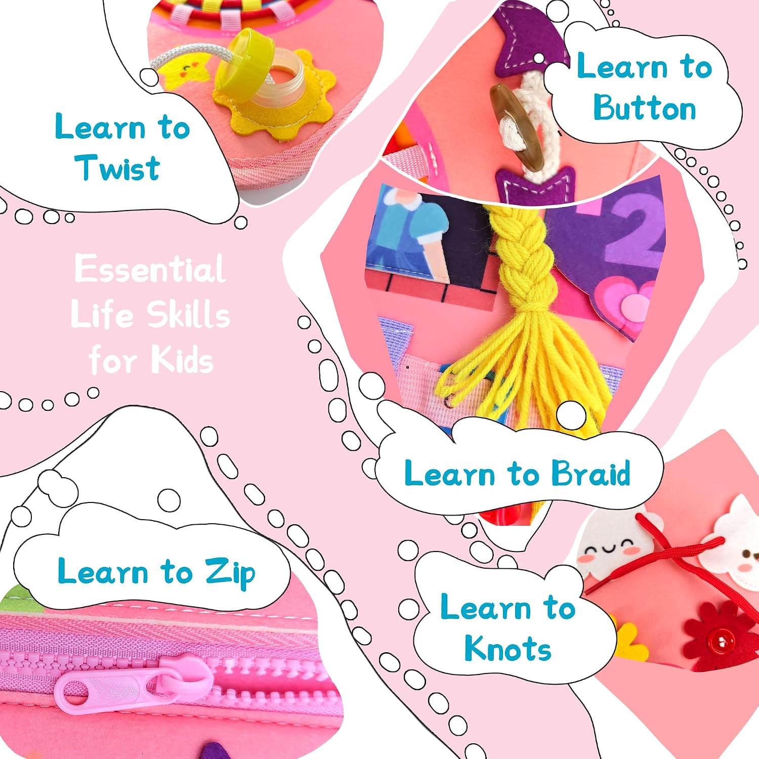 حقيبة ظهر للنشاطات على شكل قلع - مراجعة Kids Education Activities وسعره