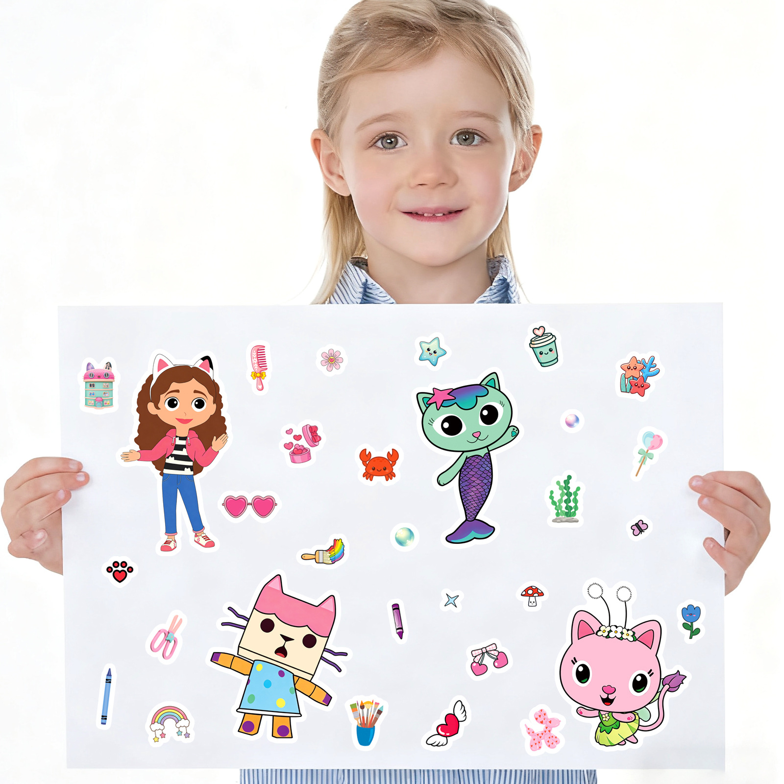 8/16 ورقة من ملصقات بازل صنع ا - مراجعة Game Educational For Kids Free وسعره