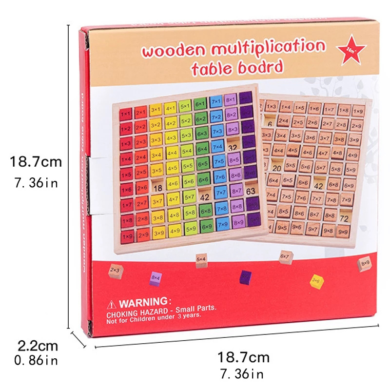 ألعاب الرياضيات الخشبية التعلي - مراجعة Kids Education Table وسعره
