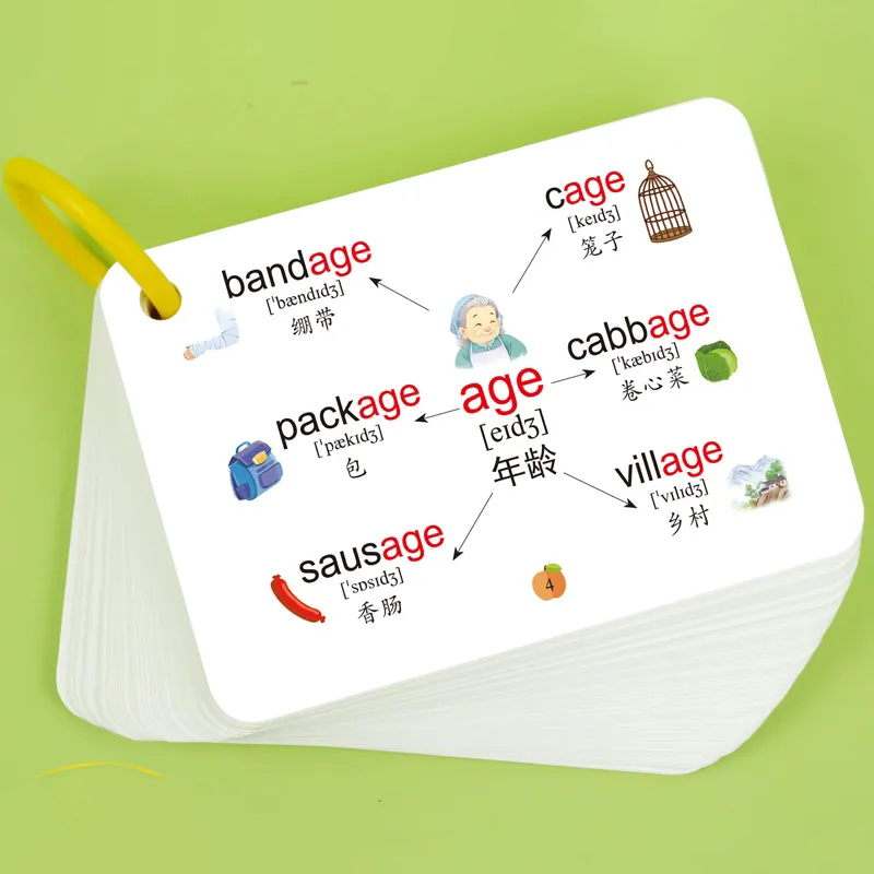 بطاقات الخرائط الذهنية بالرمز  - مراجعة Kids Education Card وسعره