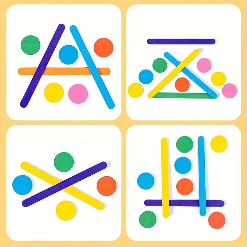 أطفال قوس قزح عصا التفكير لغز  - مراجعة Kids Education Table وسعره