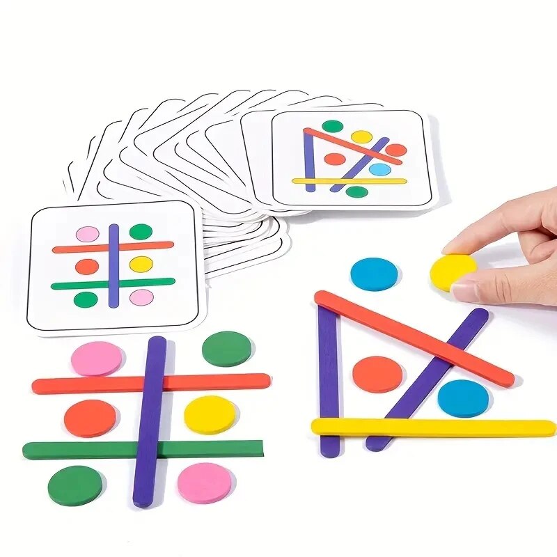 أطفال قوس قزح عصا التفكير لغز  - مراجعة Kids Education Table وسعره