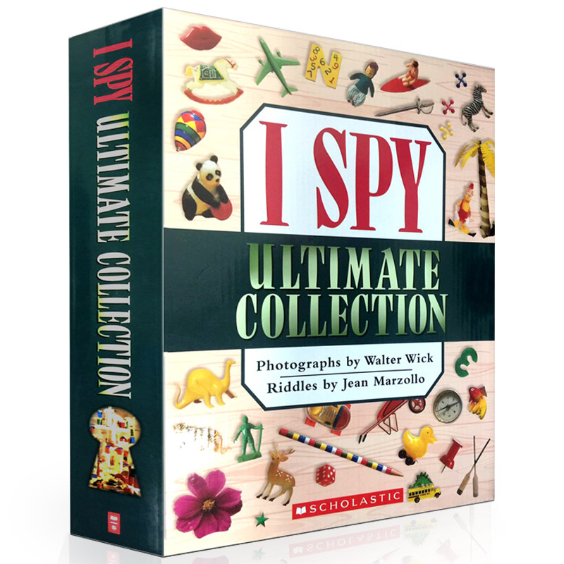 10 كتب مجموعة I Spy Ultimate C - مراجعة Kids Education Age وسعره