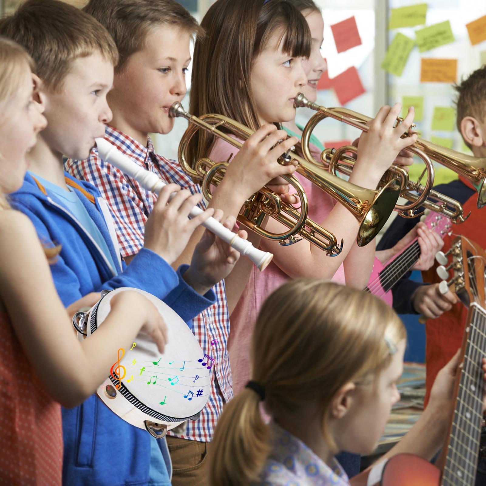 الدف للأطفال 6 بوصة باليد طبل  - مراجعة Kids Education And Recreation وسعره