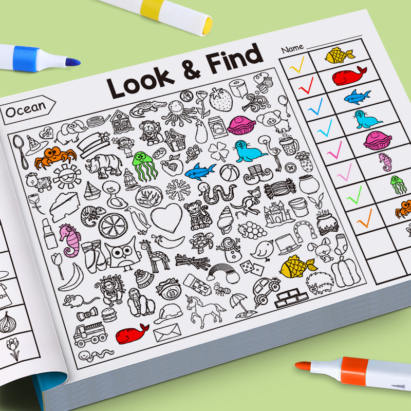 كتاب أنشطة البحث للأطفال، كتاب - مراجعة Game Educational For Kids Free وسعره